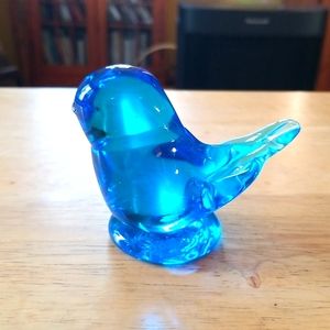 Signed Medium Size Bluebird of Happiness Terra Studios - Leo Ward 1993